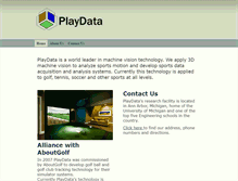 Tablet Screenshot of playdata.com